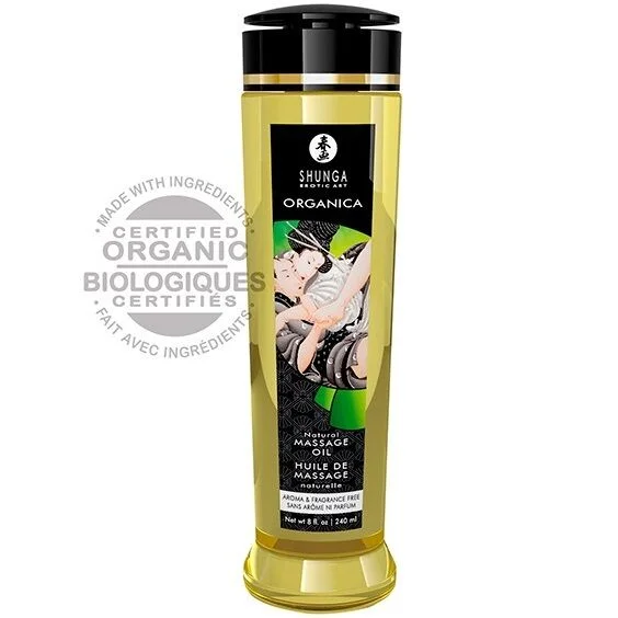 Shunga - Huile De Massage Naturelle Bio 240 Ml