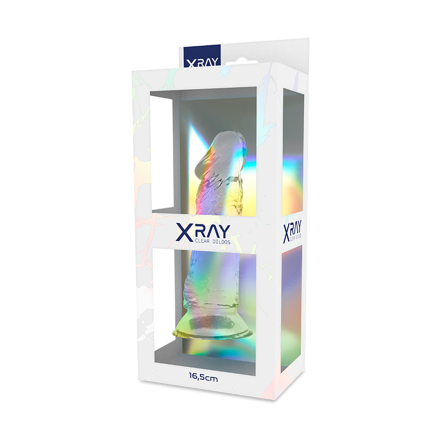 XRAY CLEAR DILDO TRANSPARENTE 16.5CM X 4CM - Image 8