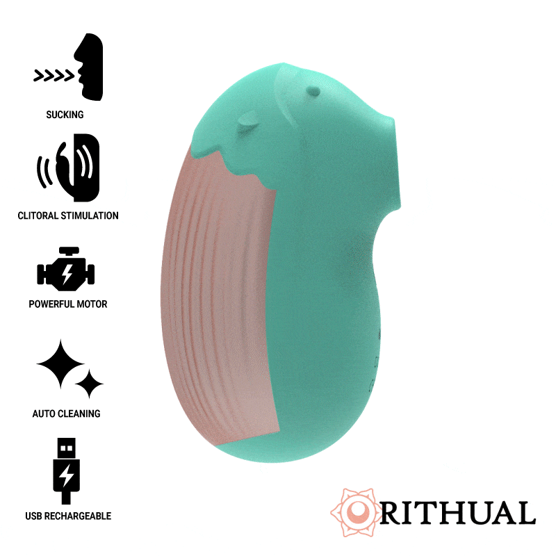 RITHUAL - SHUSHU 2.0 NOUVELLE GÉNÉRATION CLITORAL AQUA - Image 3