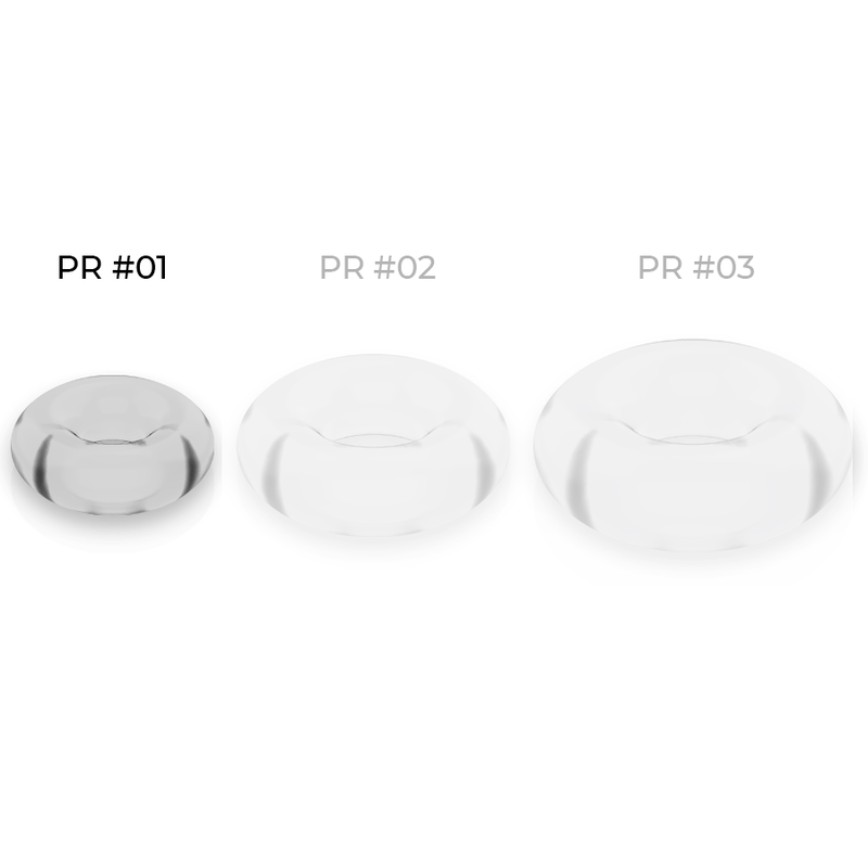 POWERING - ANNEAU PÉNIS SUPER FLEXIBLE ET RÉSISTANT 3,5CM CLAIR - Image 5