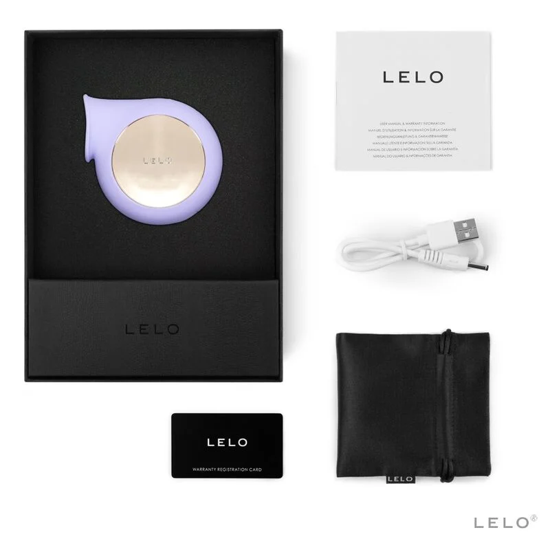 Lelo - Sila Lilac Clitoris Wave Stimulator - Image 3