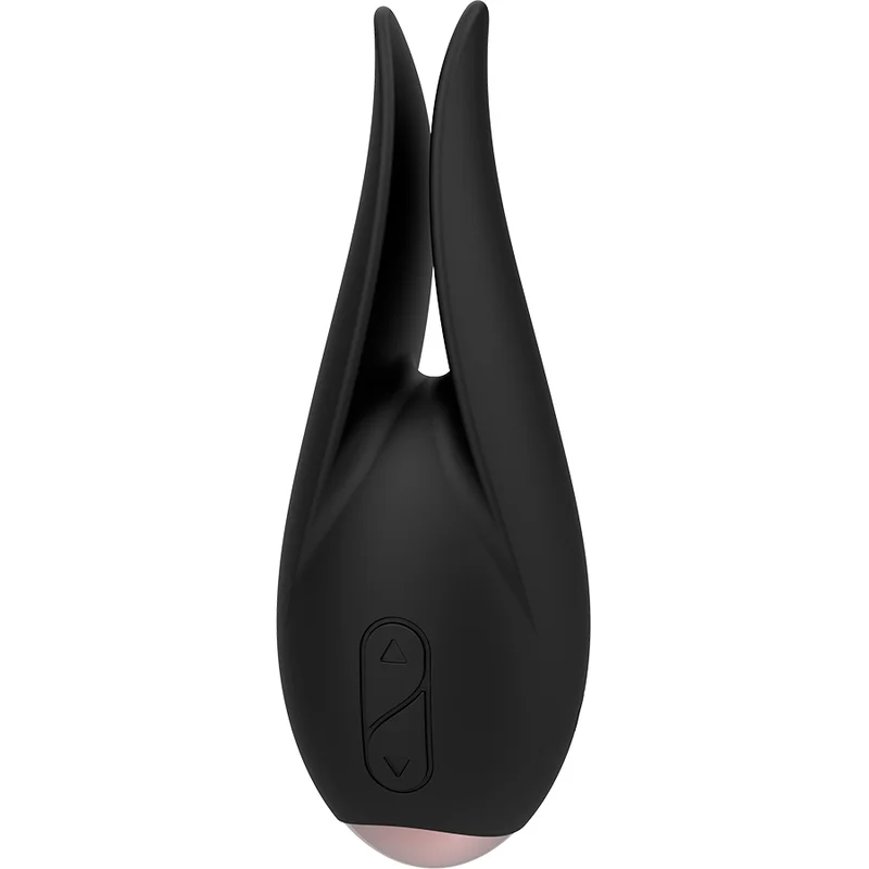 Coquette Chic Desire - Clitorial Stimulator Black / Gold Flower - Image 7