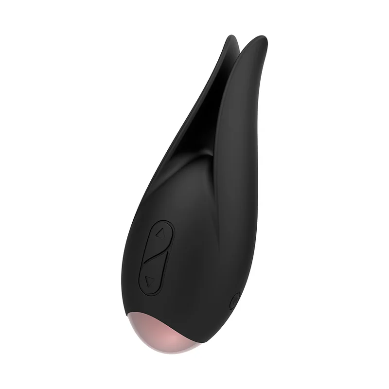 Coquette Chic Desire - Clitorial Stimulator Black / Gold Flower - Image 10
