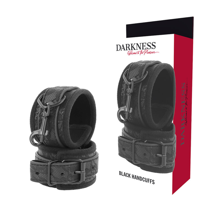 DARKNESS - MENOTTES BDSM LUXE NOIRES - Image 3