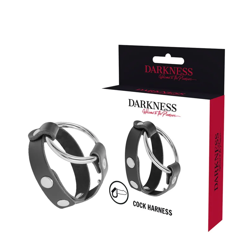 DARKNESS - BDSM TEGENHANG EN TEELBALLEN RING