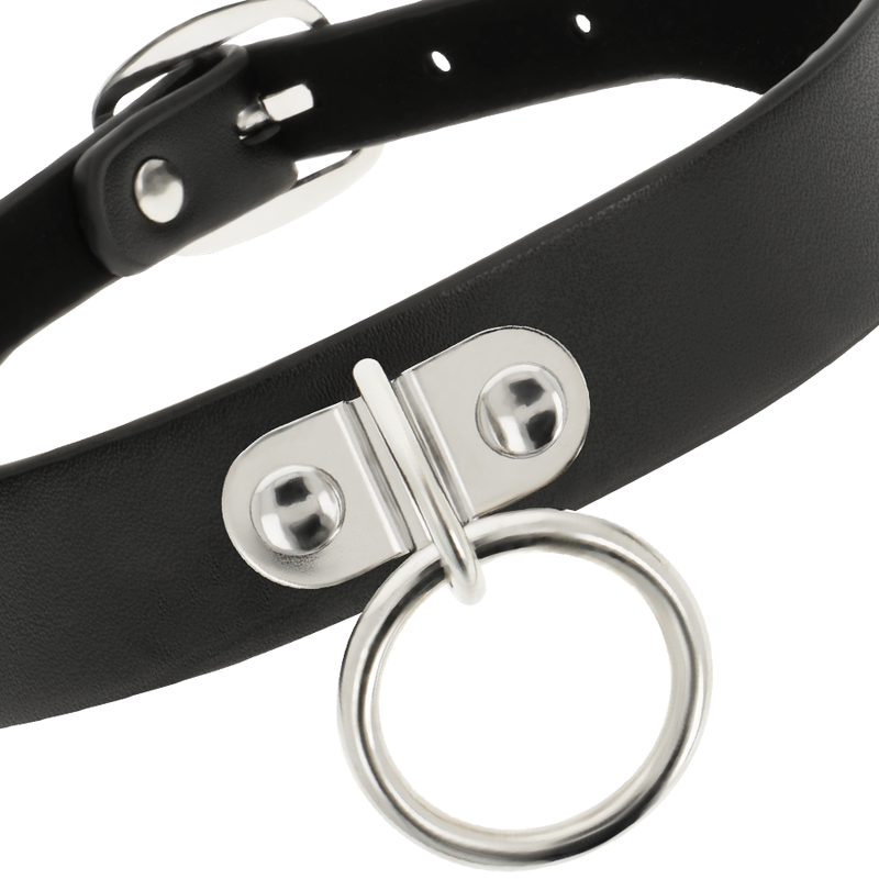 COQUETTE CHIC DESIRE - COLLIER EN CUIR VEGAN FEMME ACCESSOIRE FÉTICHE - Image 5