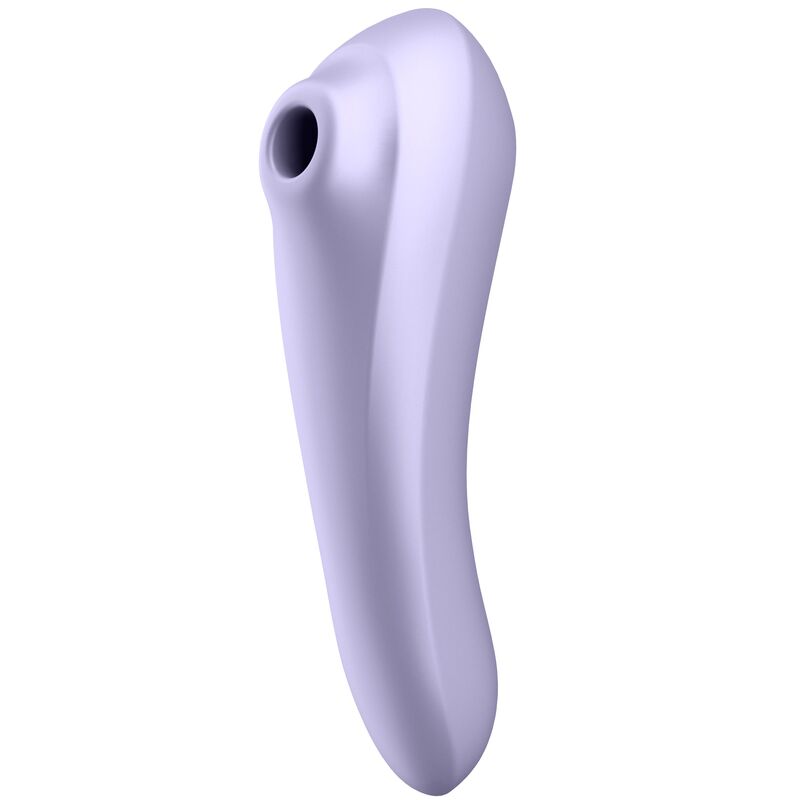 SATISFYER - VIBRATEUR DUAL PLEASURE AIR PULSE MAUVE - Image 4