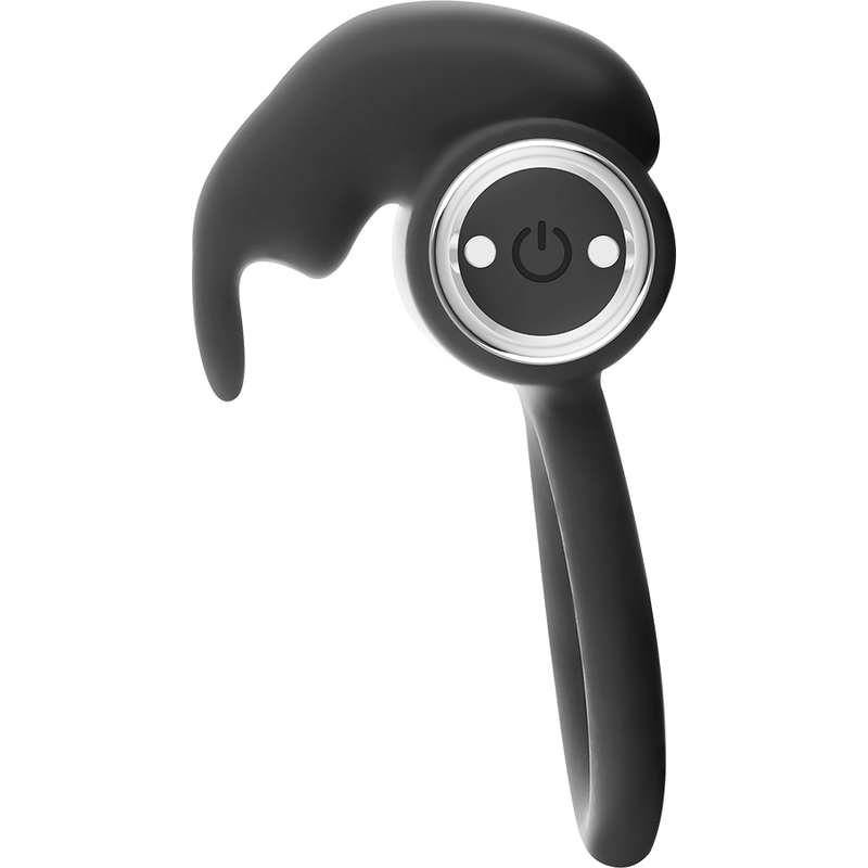 BLACK&SILVER - BAGUE RECHARGEABLE BURTON 10 MODES DE VIBRATION - Image 6