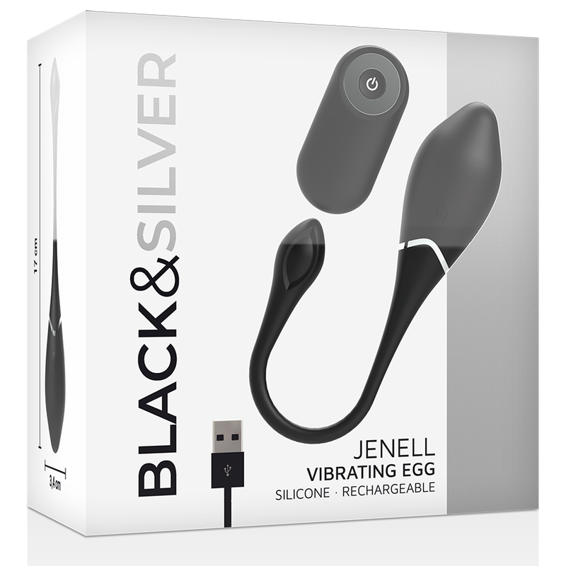 BLACK&SILVER - UF VIBRANT RECHARGEABLE JENELL - Image 8