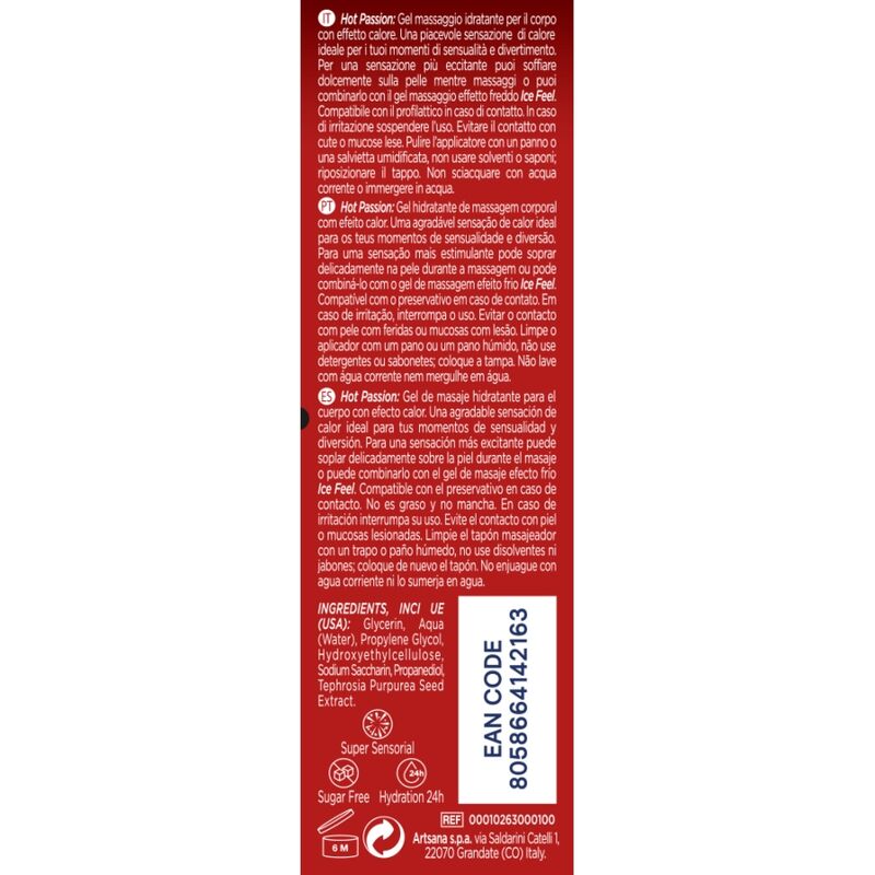 CONTROL - HOT PASSION 3 IN 1 GEL 200 ML - Image 3