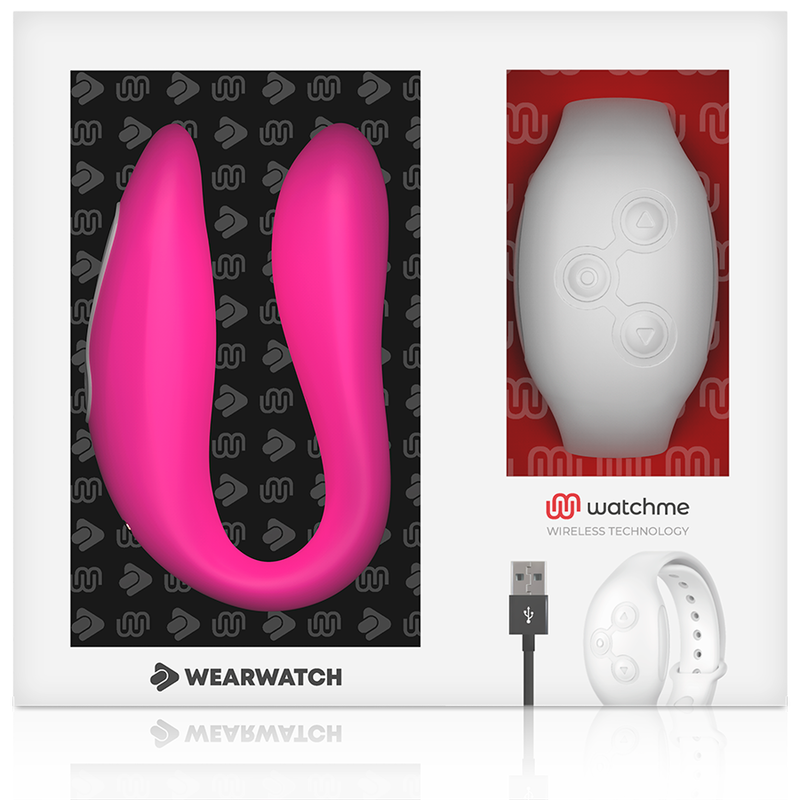 WEARWATCH - WATCHME VIBRATEUR DOUBLE TECHNOLOGIE FUCHSIA / NEIGE - Image 8