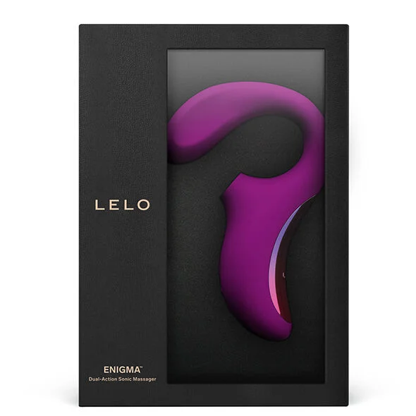 LELO - ENIGMA DOUBLE ASPIRATION STIMULATION MASSEUR  ROSE PROFONDE - Image 3