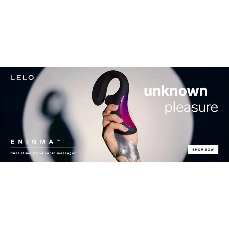 LELO - ENIGMA DOUBLE ASPIRATION STIMULATION MASSEUR  ROSE PROFONDE - Image 14