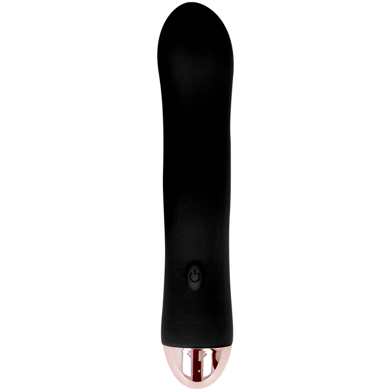 DOLCE VITA - VIBRATEUR RECHARGEABLE DEUX NOIR 7 VITESSES - Image 4