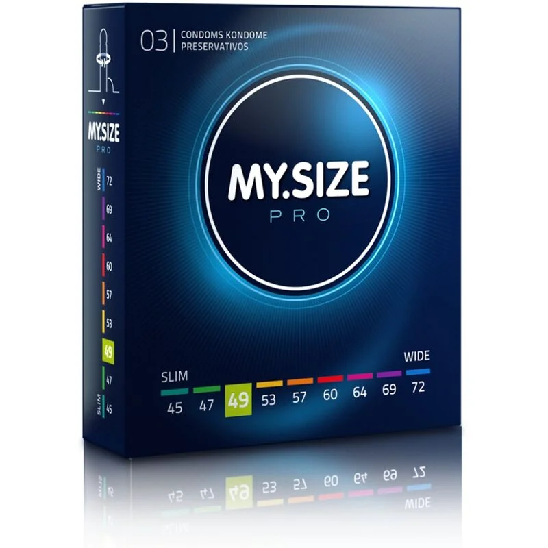 MY SIZE - PRO CONDOMS 49 MM 3 UNITS - Image 3