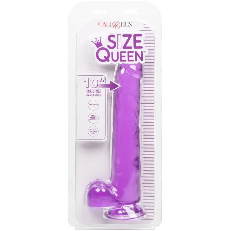Calexotics - Size Queen Dildo Purple 25.5 Cm - Image 8