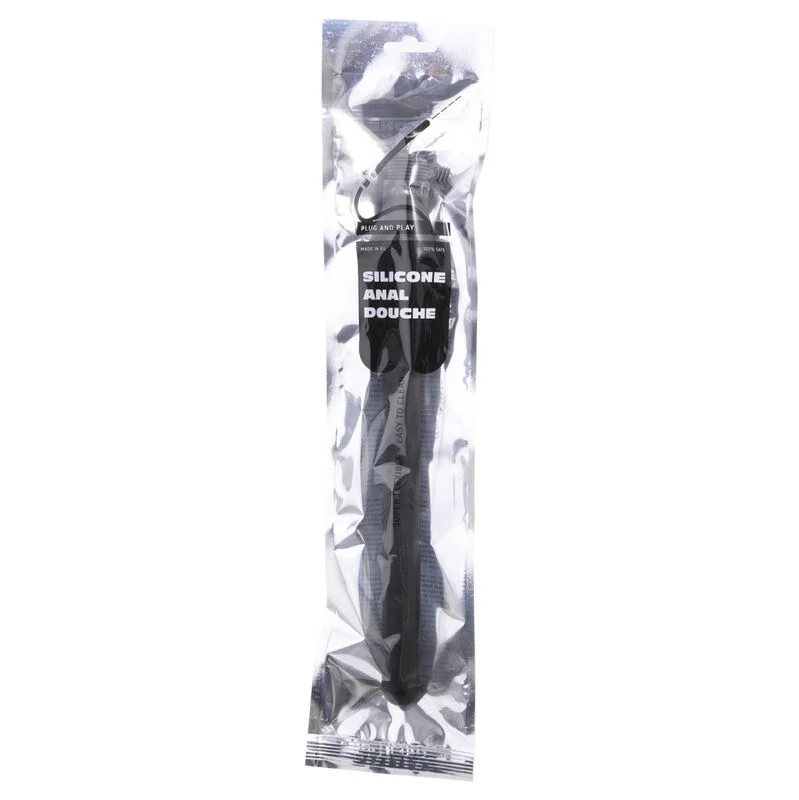 ALL BLACK - SHOWER ANAL HINCHABLE SILICONE 27 CM - Image 3
