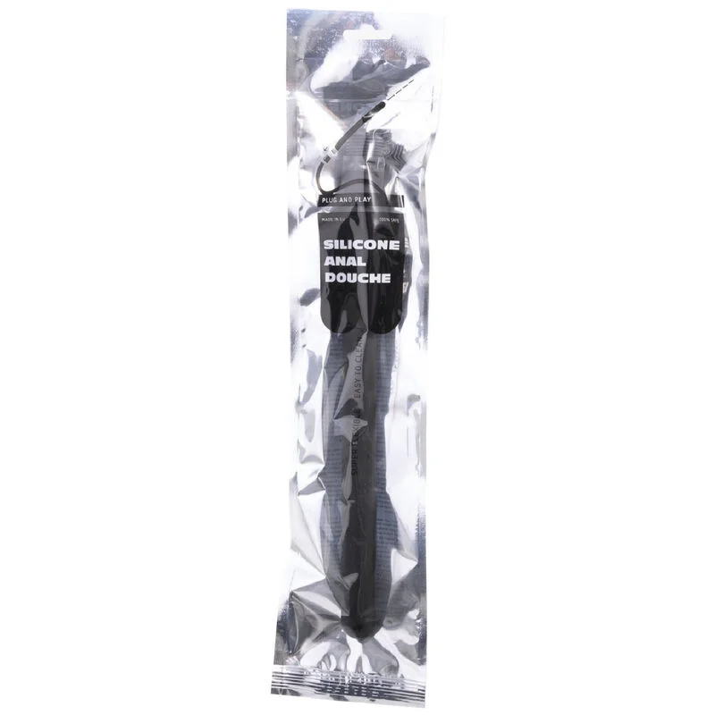 ALL BLACK - MEGA RIPPLE SHOWER ANAL SILICONE 28.5 CM - Image 3