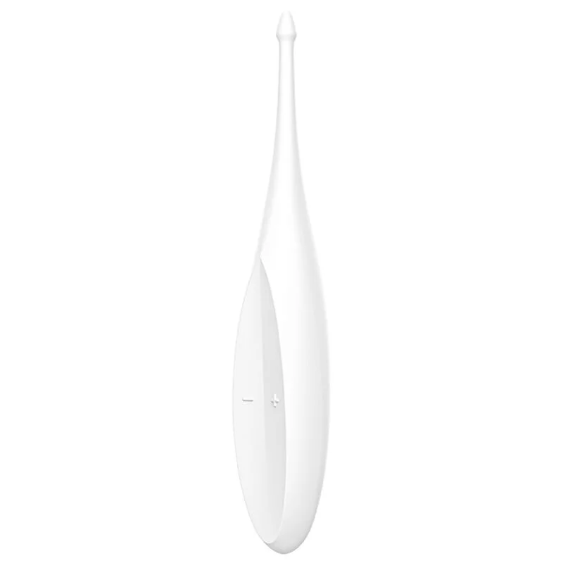 SATISFYER - VIBRATEUR TWIRLING FUN TIP BLANC