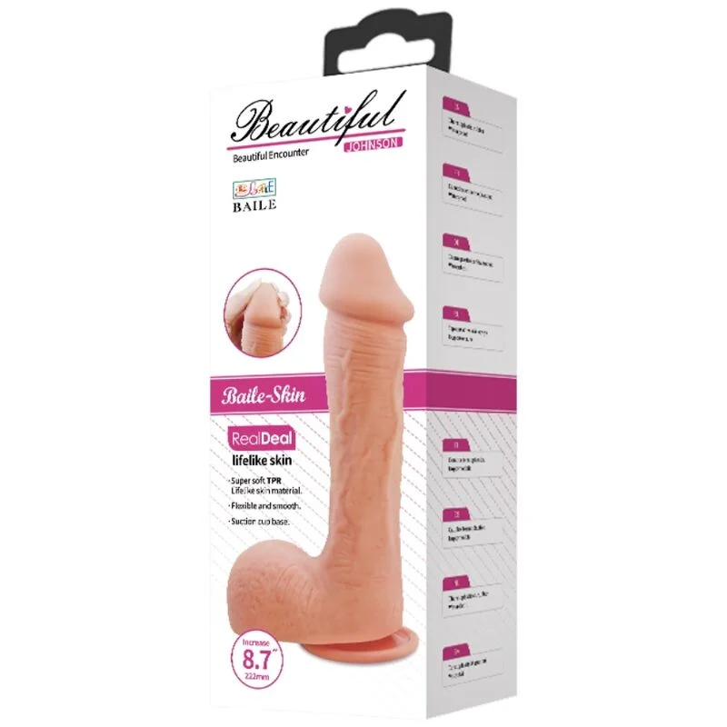 Baile - Realistische Huid Dildo Johnson 22 Cm - Image 13