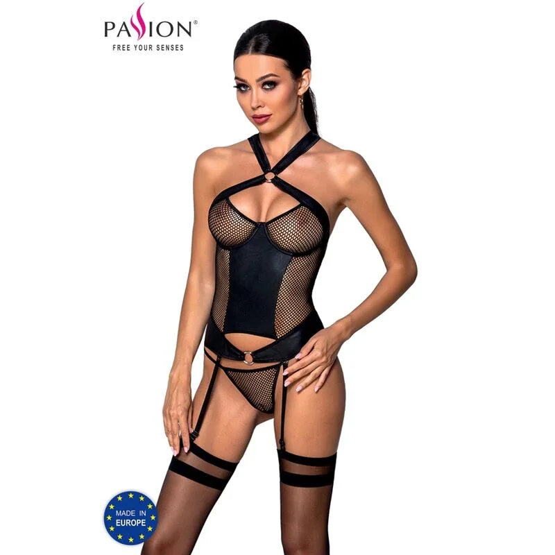 PASSION - AMANDA ECOLOGICAL LEATHER CORSET