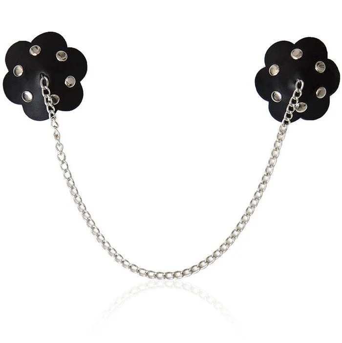 Ohmama Fetish - Petal Nipple Shield With Chain