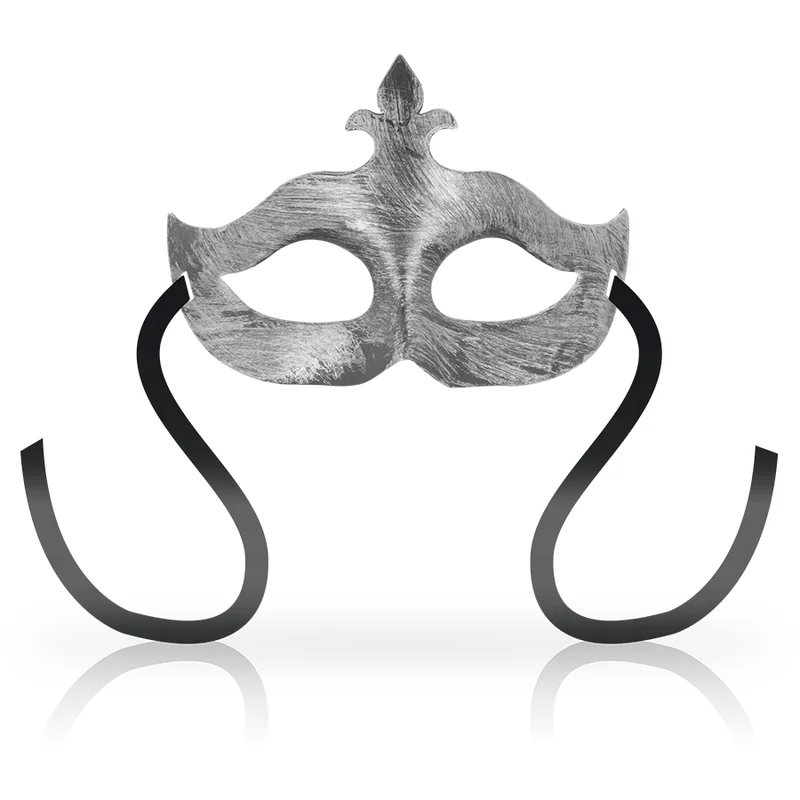 OHMAMA - MASQUES MASQUE FLEUR DE LIS ARGENT