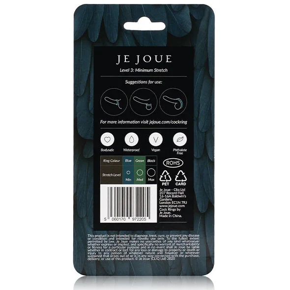 Je Joue - Bague Silicone Bleue Strangulation Minimum - Image 6