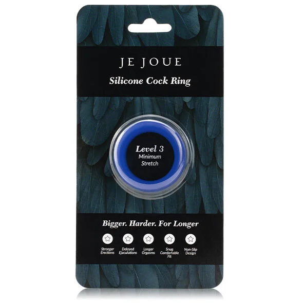 Je Joue - Bague Silicone Bleue Strangulation Minimum - Image 7