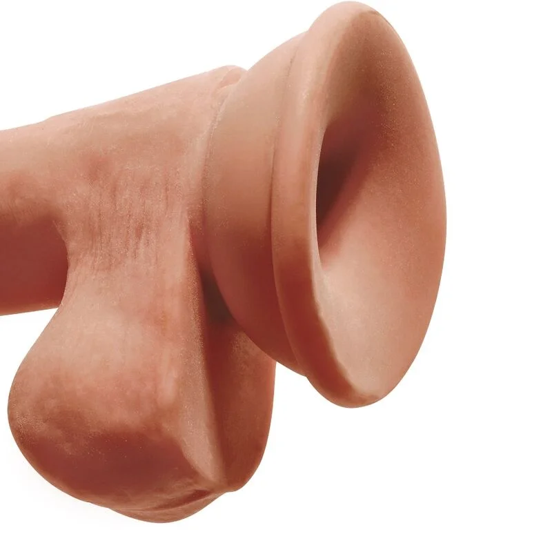 KING COCK - PLUS DILDO 3D MET BALLEN 17 CM - Image 6