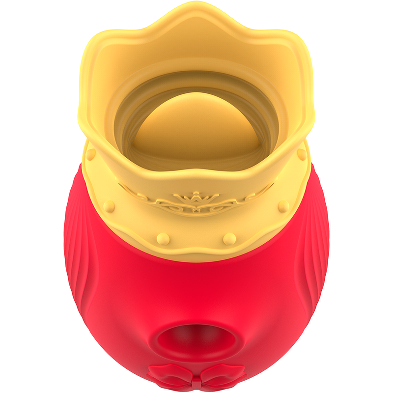 INTENSE - STIMULATEUR CLITORIS 10 MODES D'ASPIRATION ET DE LÉCHAGE - ROUGE - Image 5