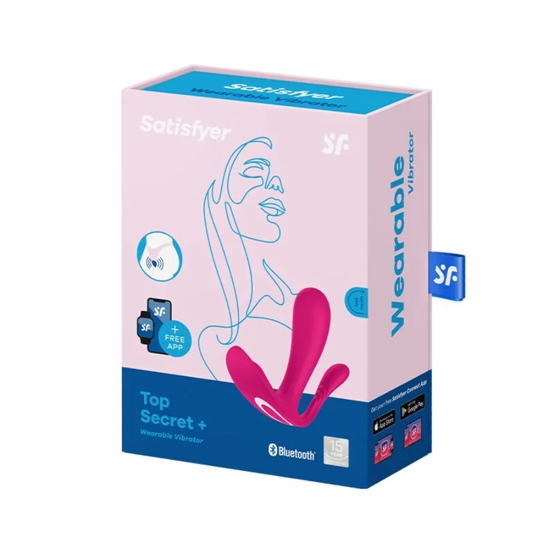 Satisfyer - Vibrateur Top Secret + Rose - Image 3