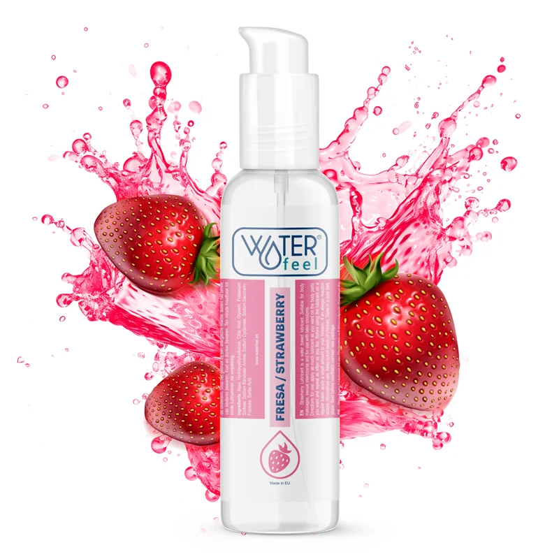 Waterfeel - Lubrifiant À Base D'eau De Fraise 175 Ml