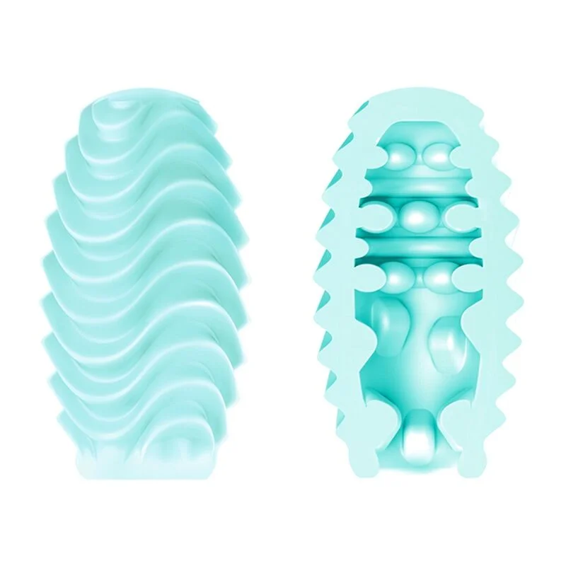Pretty Love - Dubbele Masturbatie Ei Turquoise - Image 3