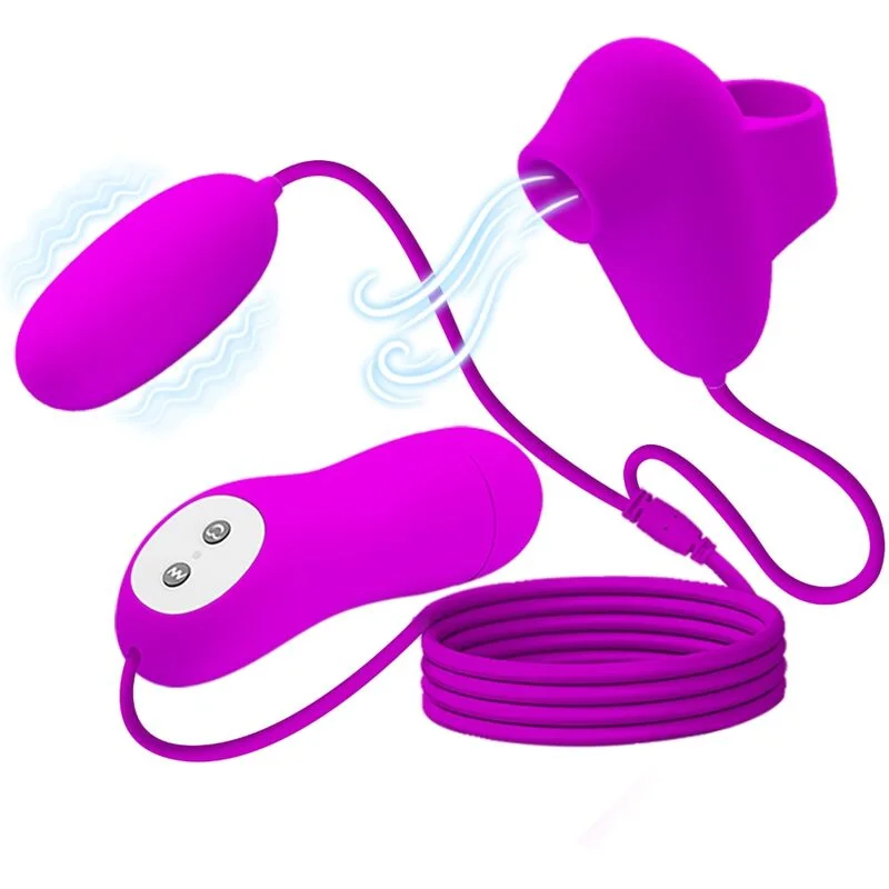 PRETTY LOVE - VIBRATING BULLET AND SUCTION CUP - Image 2