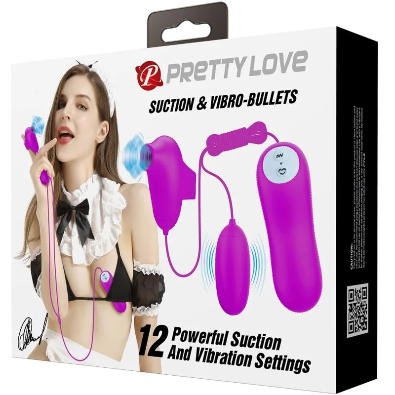 PRETTY LOVE - VIBRATING BULLET AND SUCTION CUP - Image 6