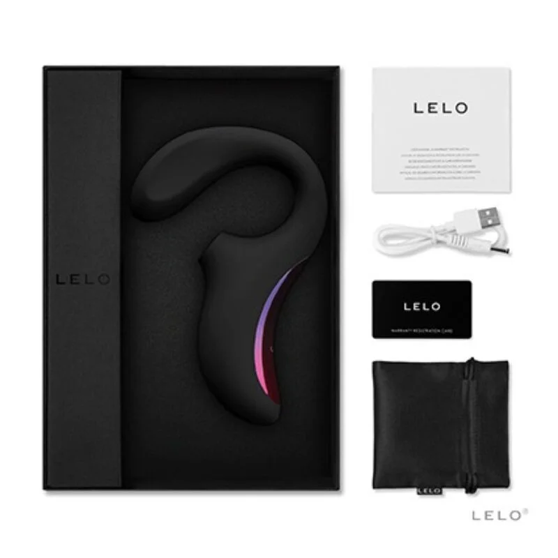 LELO - ENIGMA CRUISE MASSEUR SONIQUE DOUBLE STIMULATION NOIR - Image 4