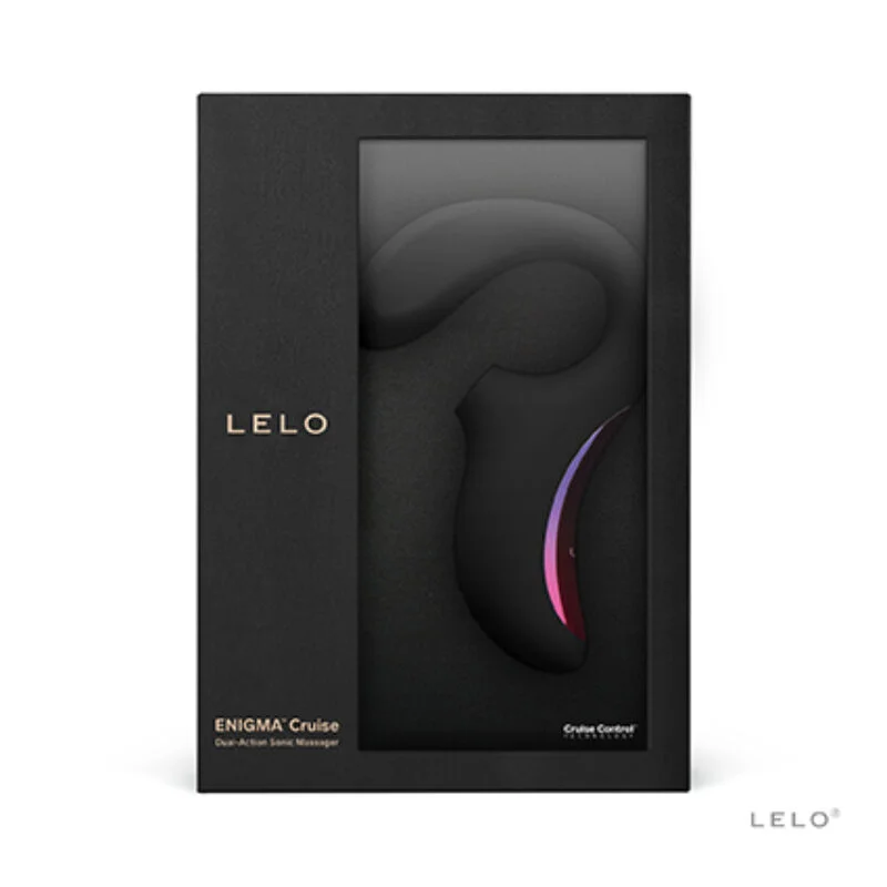 LELO - ENIGMA CRUISE MASSEUR SONIQUE DOUBLE STIMULATION NOIR - Image 5