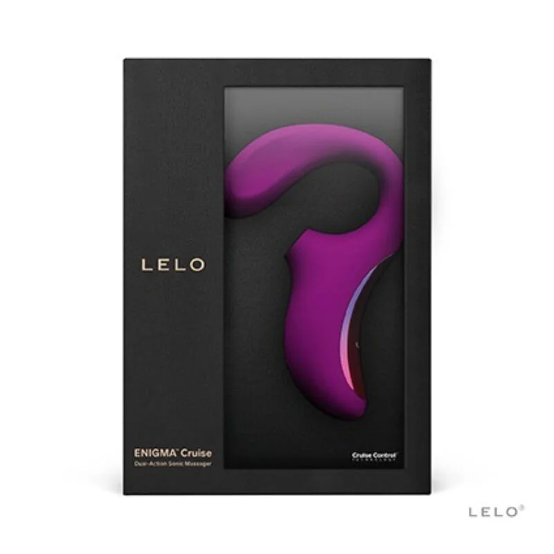 LELO - ENIGMA CRUISE MASSEUR SONIQUE DOUBLE STIMULATION DEEP ROSE - Image 4