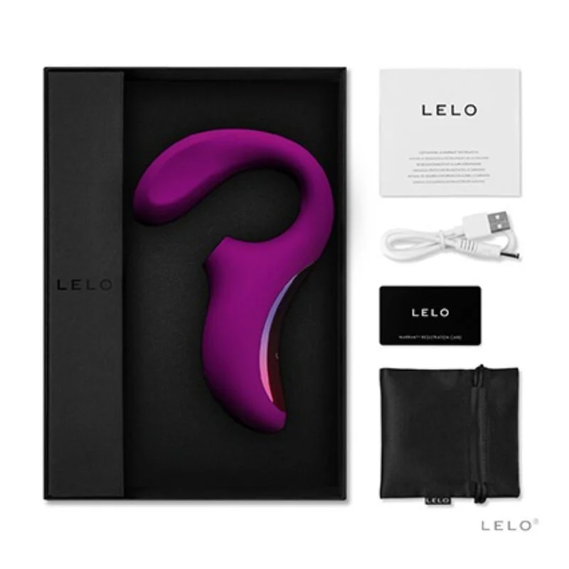 LELO - ENIGMA CRUISE MASSEUR SONIQUE DOUBLE STIMULATION DEEP ROSE - Image 5