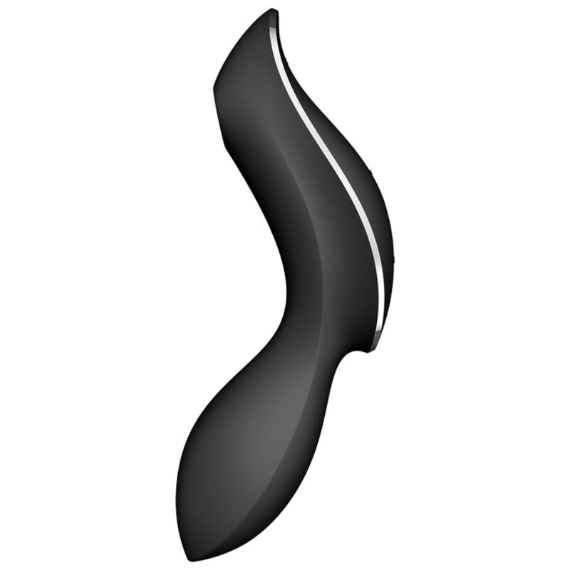 SATISFYER - VIBRATEUR CURVY TRINITY 2 AIR PULSE NOIR - Image 3
