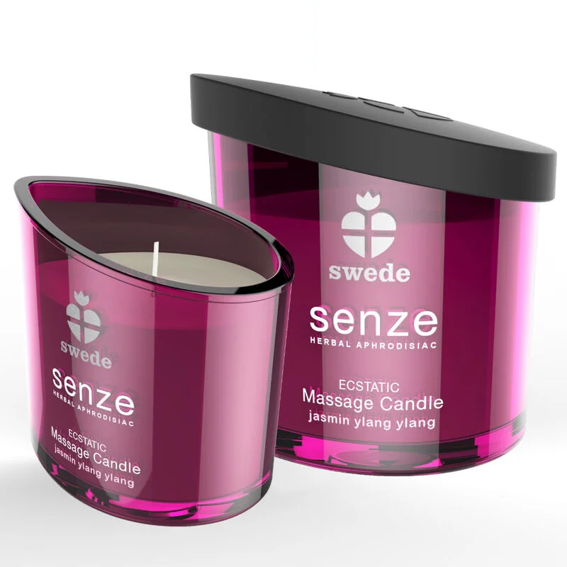 Swede - Senze Ecstatic Massage Candle - Jasmine, Ylang Ylang