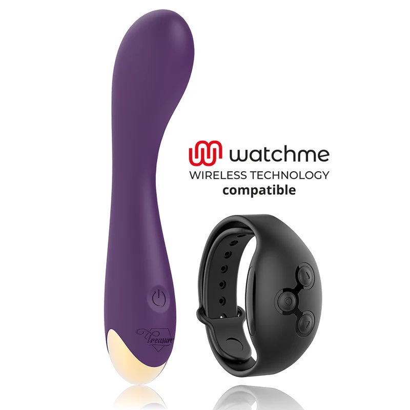 TREASURE - HANSEL VIBROMASSEUR POINT G + TÉLÉCOMMANDE WATCHME