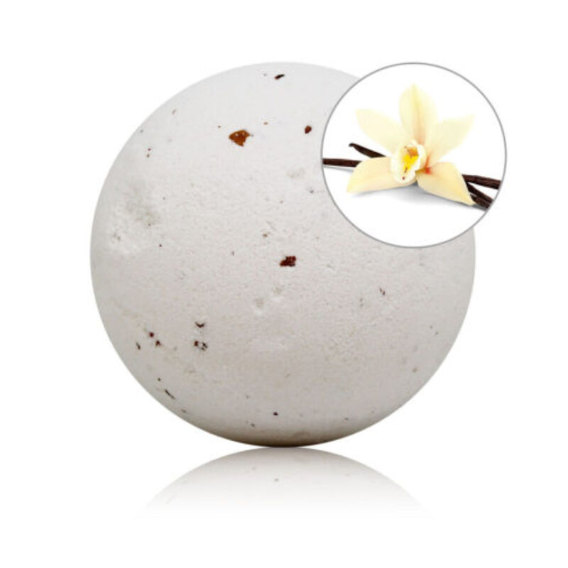 Taloka - Vanilla Scented Bath Bomb With Rose Petals - Image 3