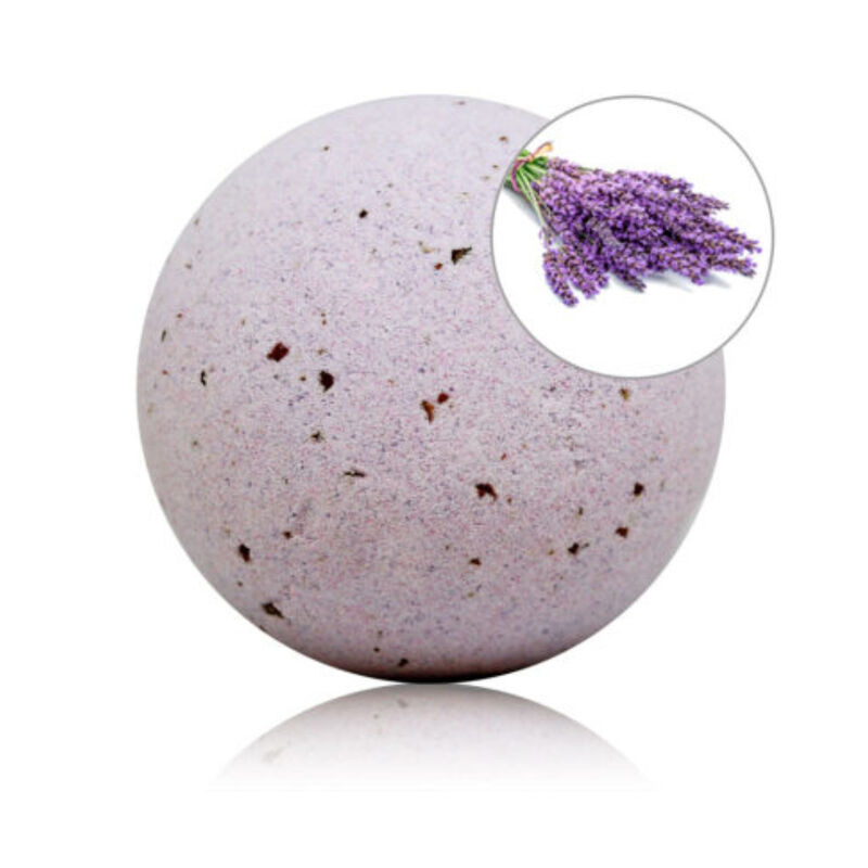 Taloka - Lavender Scented Bath Bomb With Rose Petals - Image 3