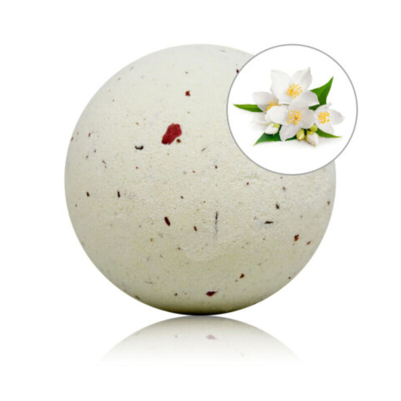 Taloka - Jasmine Scented Bath Bomb With Rose Petals - Image 3