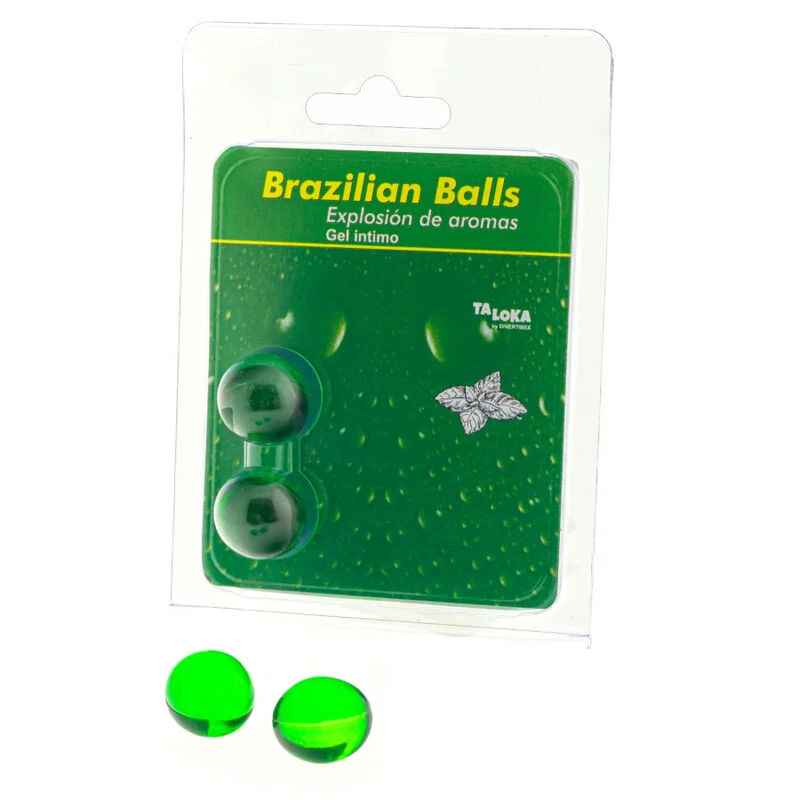 TALOKA - 2 BRASILIAANSE BALLEN INTIME GEL MUNT