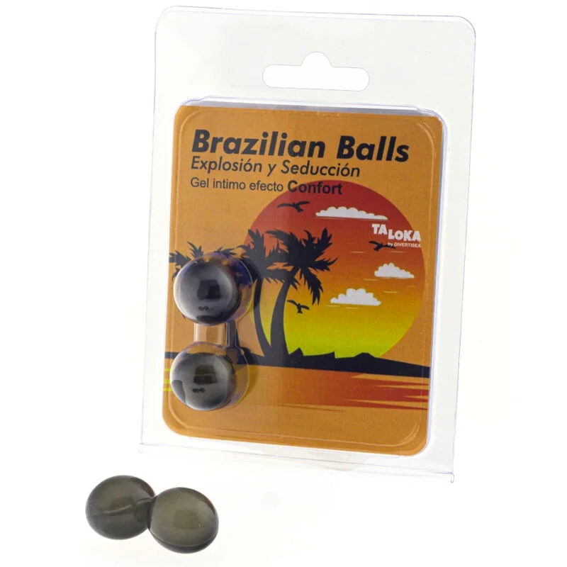 Taloka - 2 Balles Brésiliennes Gel Excitant Effet Confort