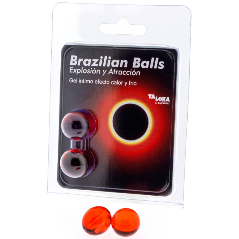 Taloka - 2 Brazilian Balls Hot & Cold Effect Exciting Gel - Image 3