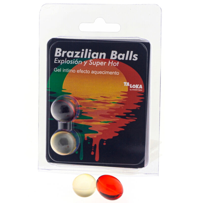 Taloka - 2 Boules Brésiliennes Gel Excitant Effet Super Chaud - Image 3